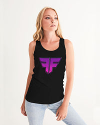 Gaimland Apparel FEM Hustle Collection- Black Women's Tank- (KC)